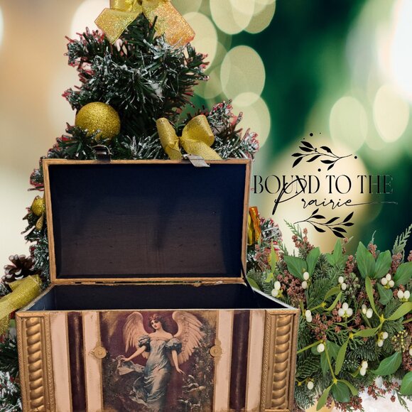 Beautiful, Restyled Keepsake Box! - Picture 2 of 6